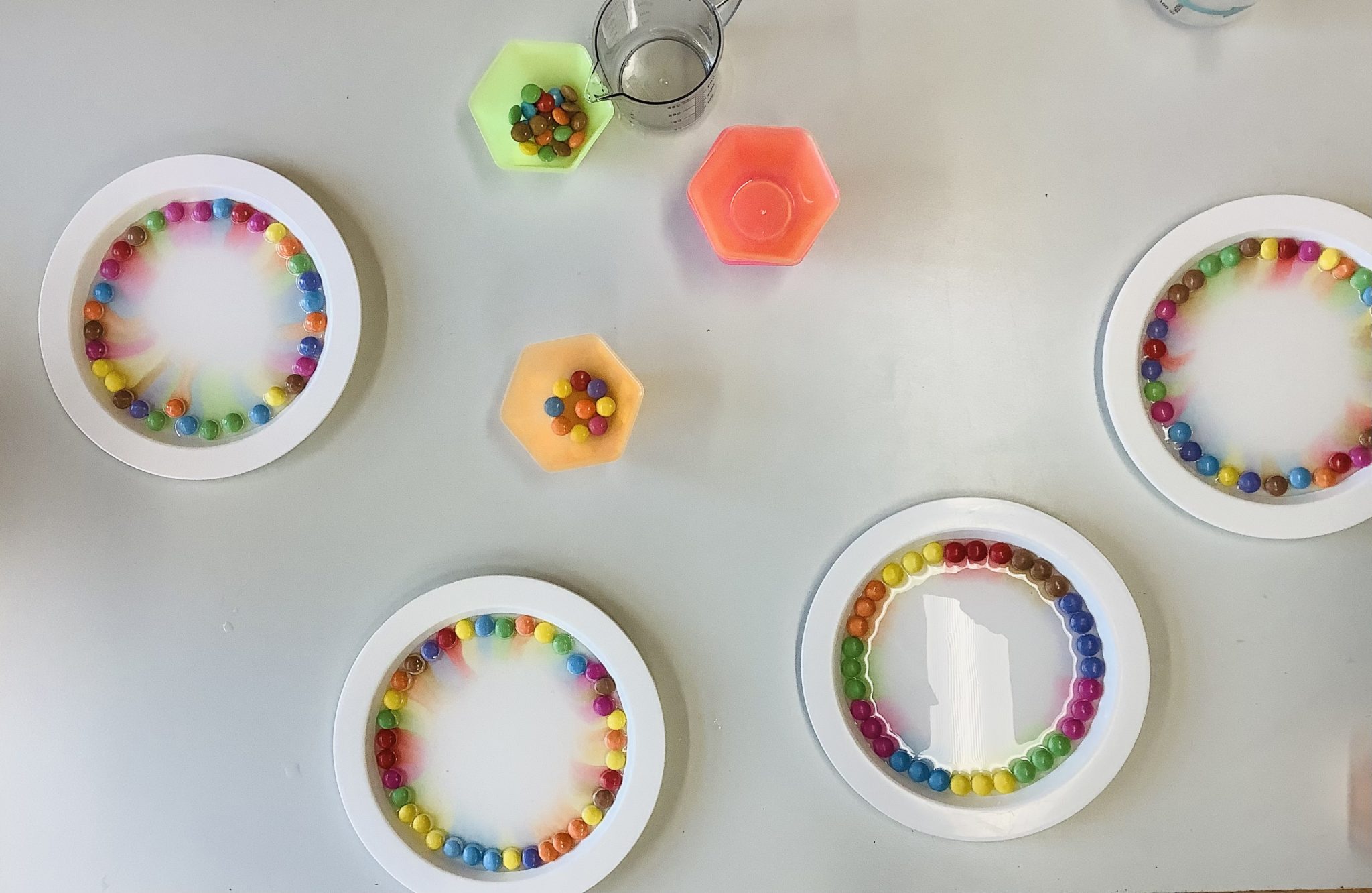 Die Experimente AG wird bunt – Christophorus-Schule Düren